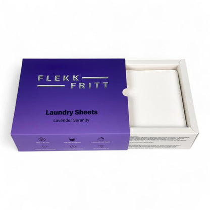 Flekkfritt Laundry Detergent Sheets Lavender Serenity 50ark <100vask
