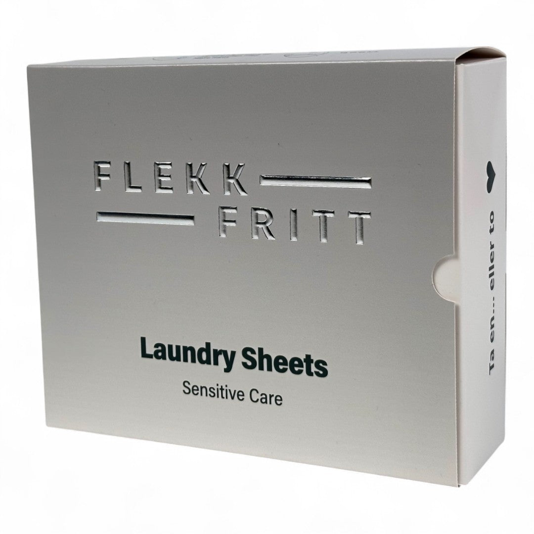 Flekkfritt Laundry Detergent Sheets Sensitive Care 50ark <100vask