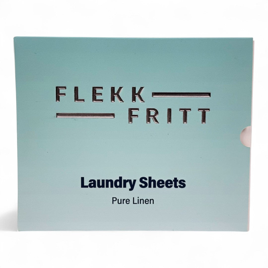 Flekkfritt Laundry Detergent Sheets Pure Linen 50ark <100vask