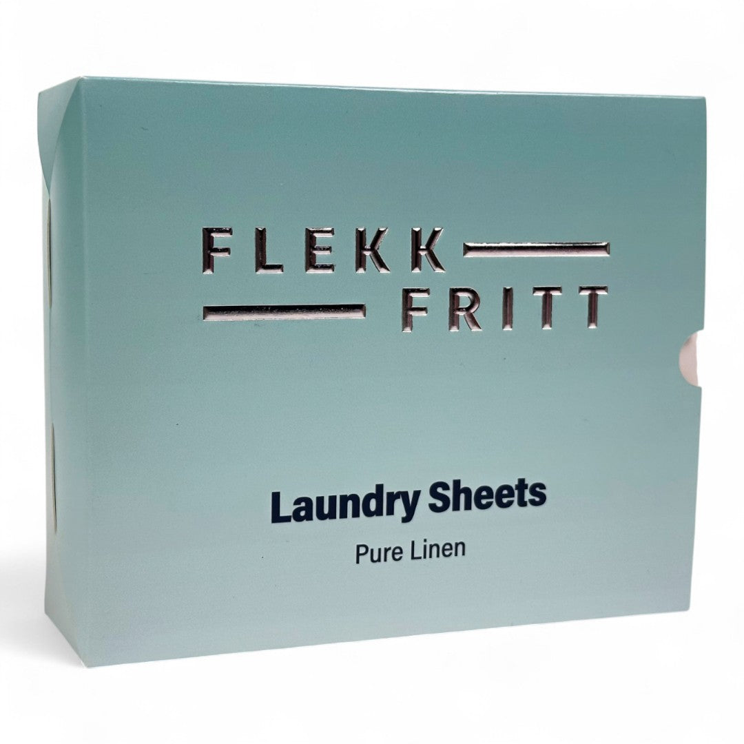 Flekkfritt Laundry Detergent Sheets Pure Linen 50ark <100vask