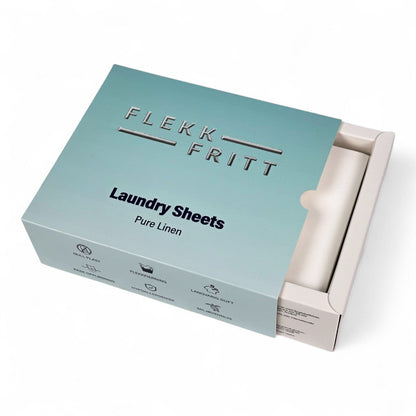 Flekkfritt Laundry Detergent Sheets Pure Linen 50ark <100vask