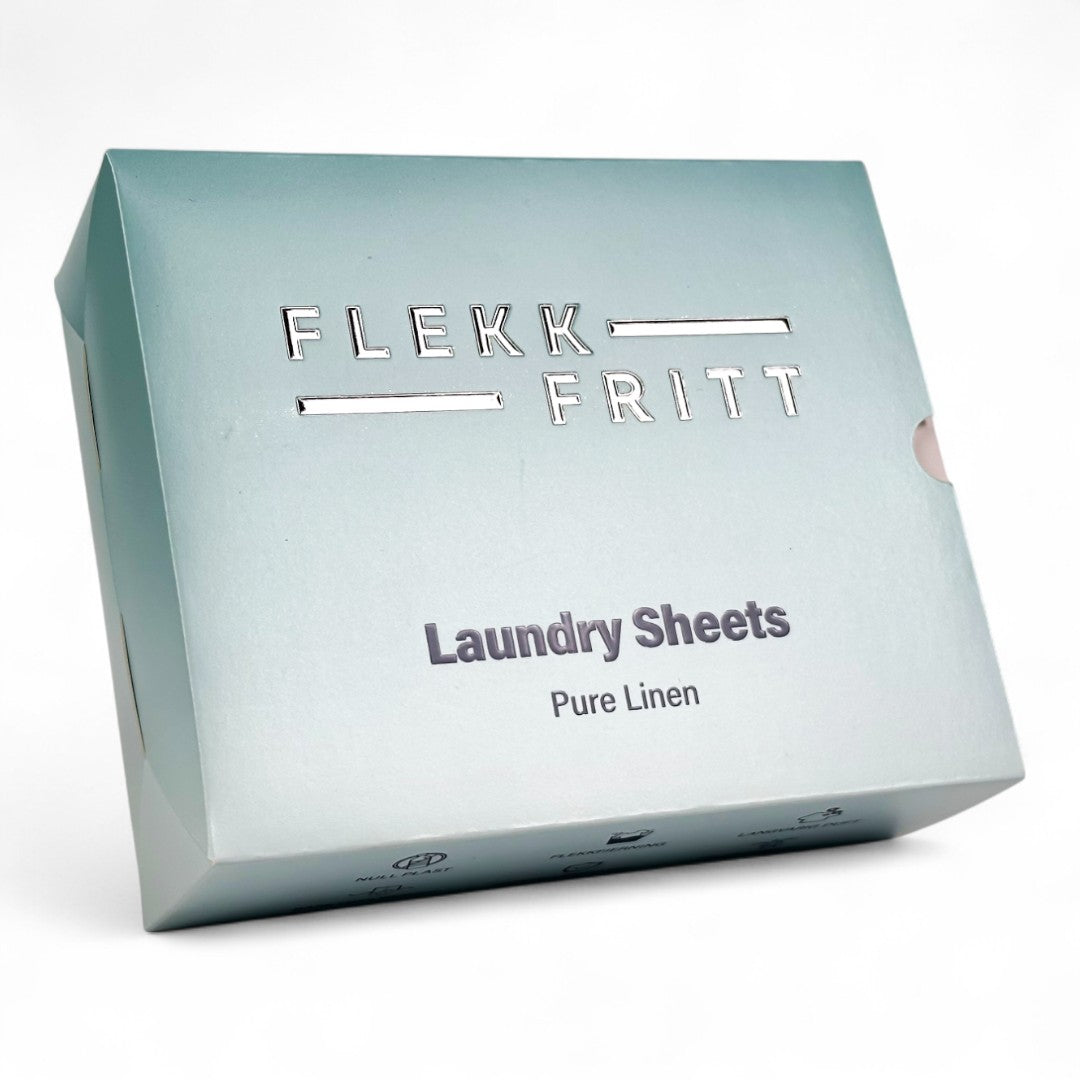 Flekkfritt Laundry Detergent Sheets Pure Linen 50ark <100vask