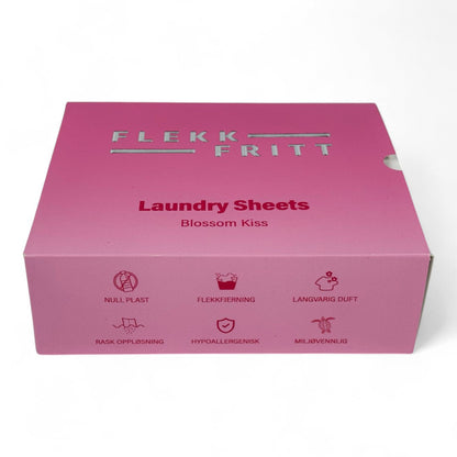 Flekkfritt Laundry Detergent Sheets Blossom Kiss 50ark <100vask