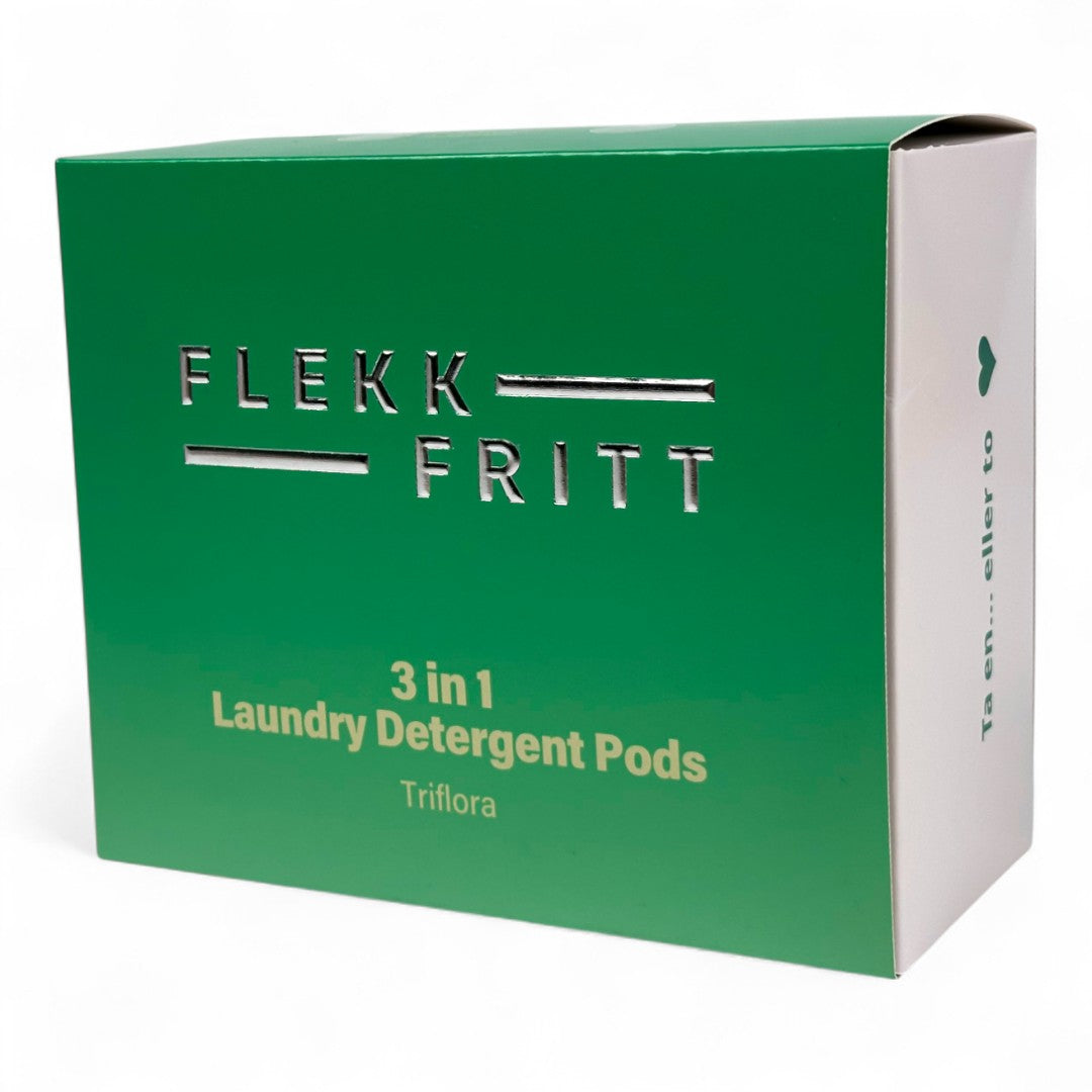 Flekkfritt 3 in 1 Laundry Detergent Pods Triflora 50stk