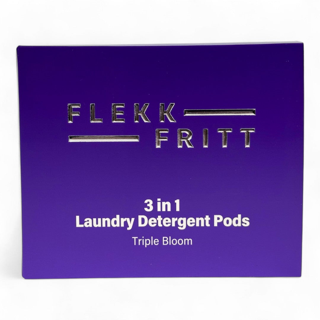 Flekkfritt 3 in 1 Laundry Detergent Pods Triple Bloom 50stk