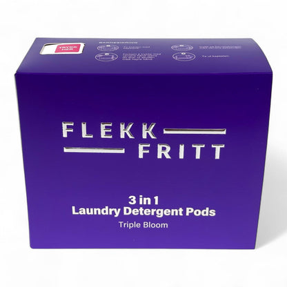 Flekkfritt 3 in 1 Laundry Detergent Pods Triple Bloom 50stk