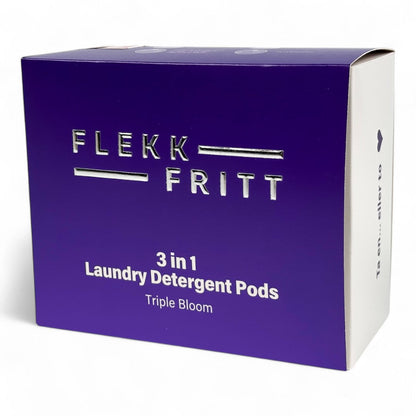 Flekkfritt 3 in 1 Laundry Detergent Pods Triple Bloom 50stk