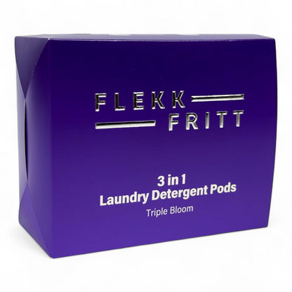 Flekkfritt 3 in 1 Laundry Detergent Pods Triple Bloom 50stk