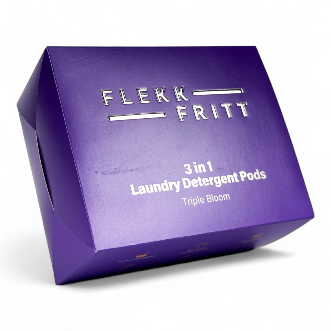 Flekkfritt 3 in 1 Laundry Detergent Pods Triple Bloom 50stk
