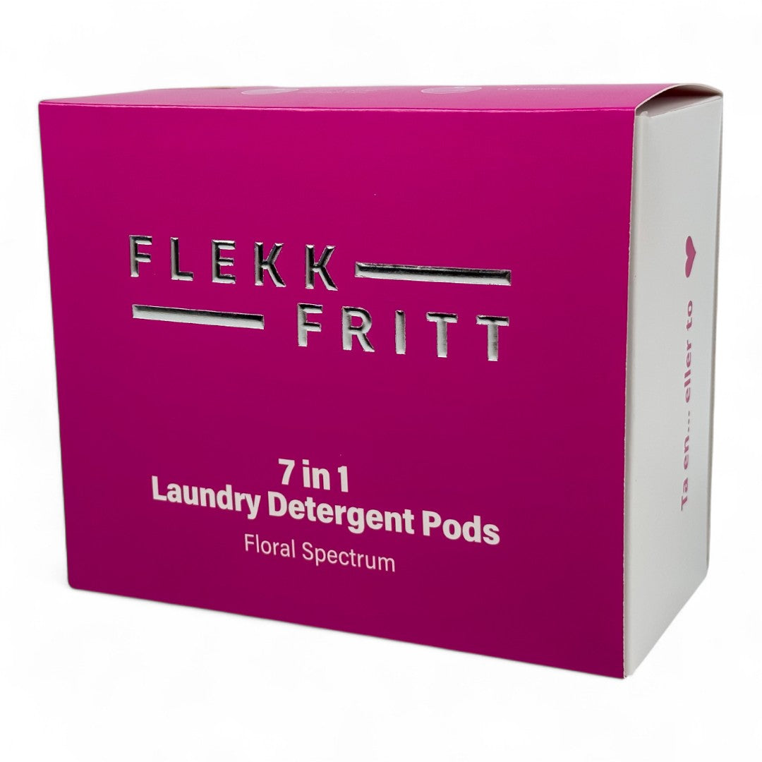 Flekkfritt 7 in 1 Laundry Detergent Pods Floral Spectrum 50stk