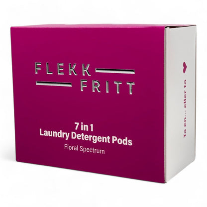 Flekkfritt 7 in 1 Laundry Detergent Pods Floral Spectrum 50stk