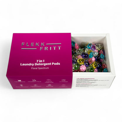 Flekkfritt 7 in 1 Laundry Detergent Pods Floral Spectrum 50stk