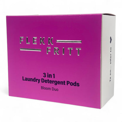 Flekkfritt 3 in 1 Laundry Detergent Pods Bloom Duo 50stk