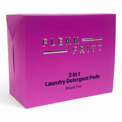 Flekkfritt 3 in 1 Laundry Detergent Pods Bloom Duo 50stk