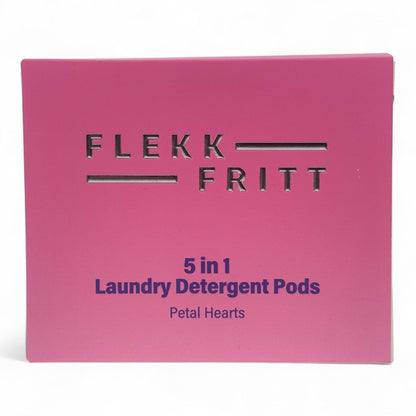 Flekkfritt 5 in 1 Laundry Detergent Pods Petal Hearts 50stk