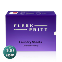 Flekkfritt Vasketøjsark - Lavender Serenity 50ark - op til 100vask