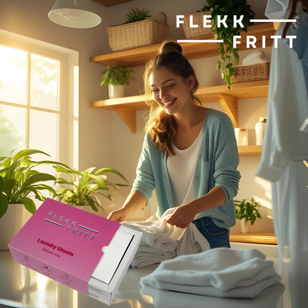 Flekkfritt Laundry Detergent Sheets Blossom Kiss 50ark <100vask