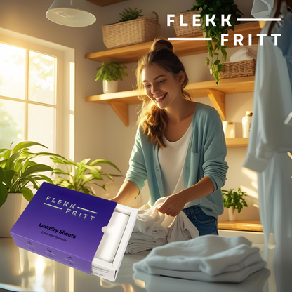 Flekkfritt Laundry Detergent Sheets Lavender Serenity 50ark <100vask