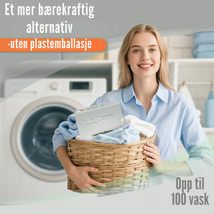 Flekkfritt Laundry Detergent Sheets Sensitive Care 50ark <100vask