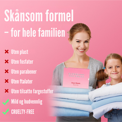 Flekkfritt Dryer Sheets Blossom Kiss 40stk