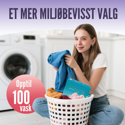 Flekkfritt Fabric Softener Sheets Lavender Serenity 50stk <100 vask