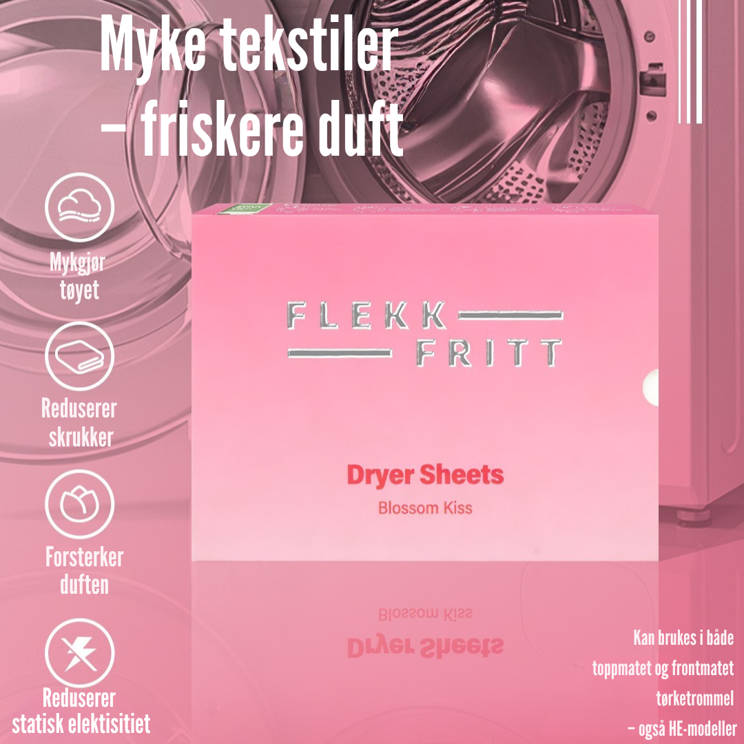 Flekkfritt Dryer Sheets Blossom Kiss 40stk