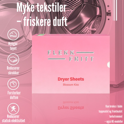 Flekkfritt Dryer Sheets Blossom Kiss 40stk