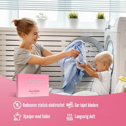 Ekstra blødhed med Blossom Kiss tørreark