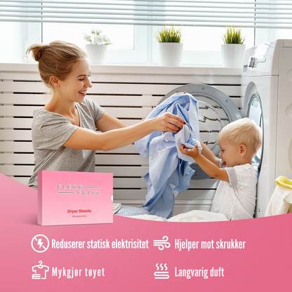 Flekkfritt Dryer Sheets Blossom Kiss 40stk