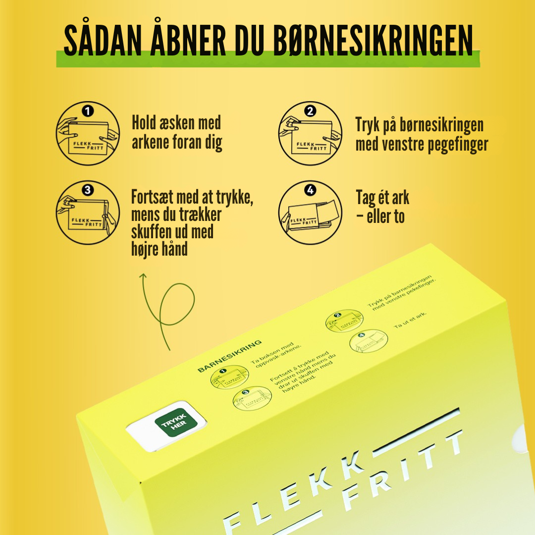 Emballage lavet af genanvendelige materialer