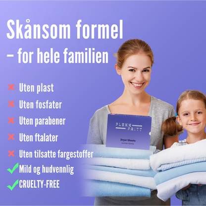 Flekkfritt Dryer Sheets Lavender Serenity 40stk