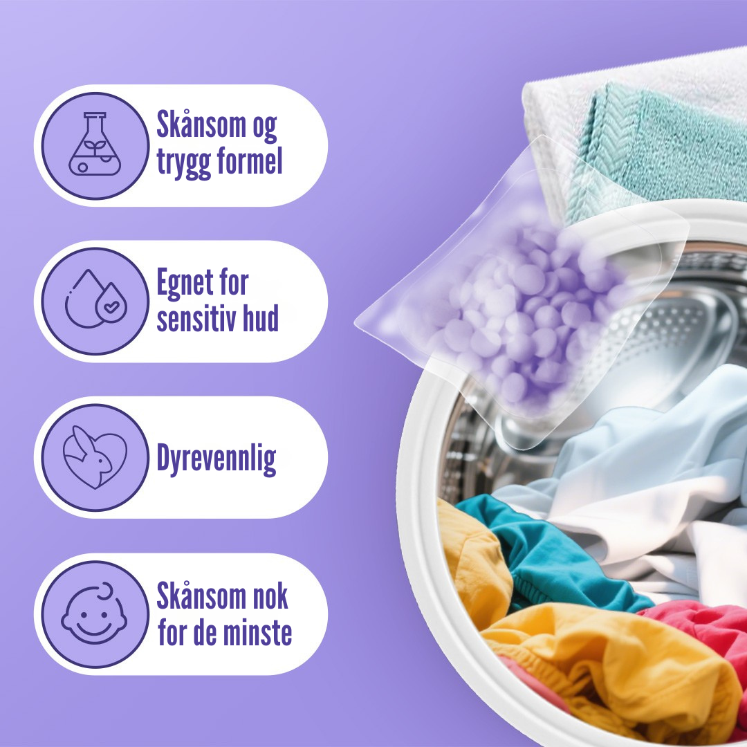 Flekkfritt Scent Booster Pods Lavender Serenity 50stk