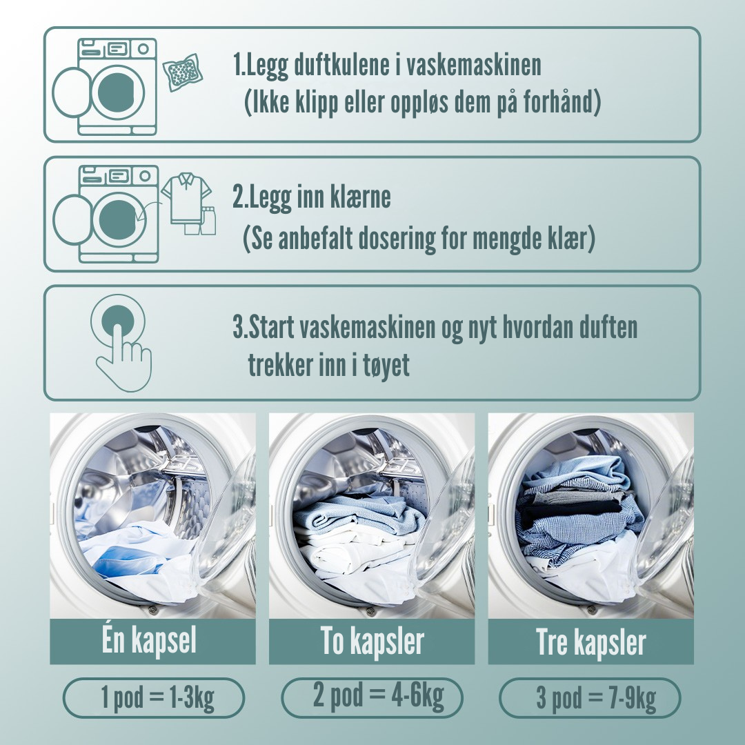 Flekkfritt Scent Booster Pods Pure Linen 50stk
