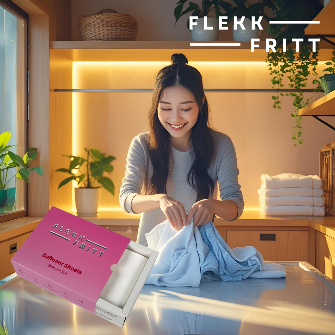 Flekkfritt Fabric Softener Sheets Blossom Kiss 50stk <100 vask