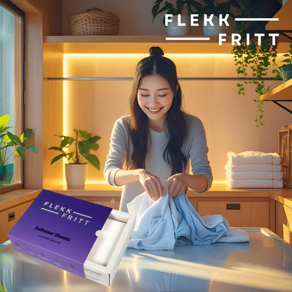 Flekkfritt Fabric Softener Sheets Lavender Serenity 50stk <100 vask
