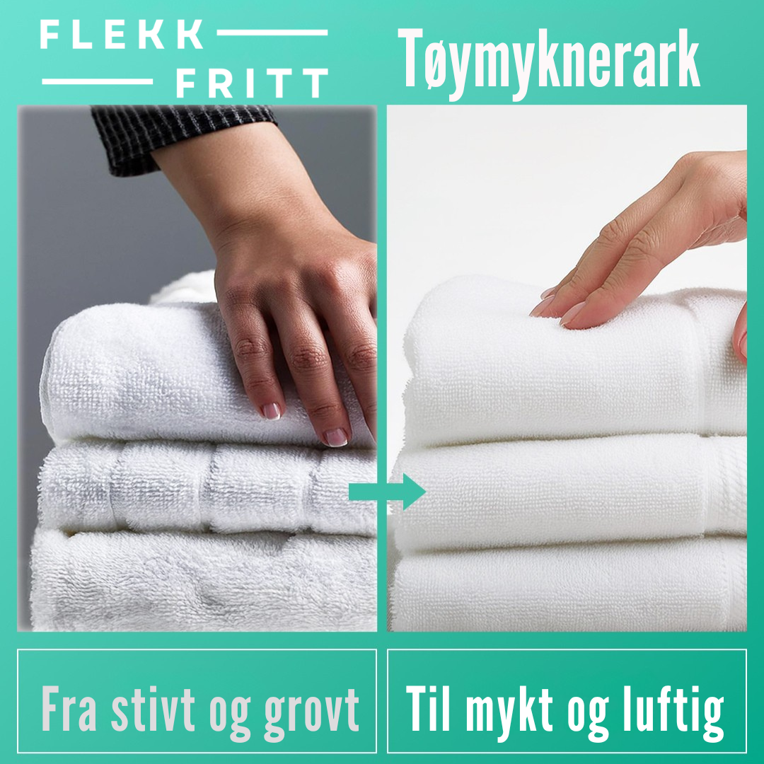 Flekkfritt Dryer Sheets Pure Linen 40stk