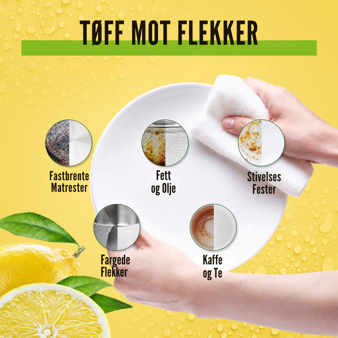Flekkfritt Dishwasher Sheets Citrus Spark 50stk