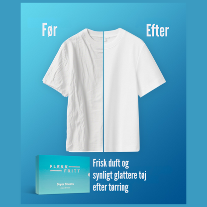 Nærbillede af et blåligt Aqua Breeze tørreark