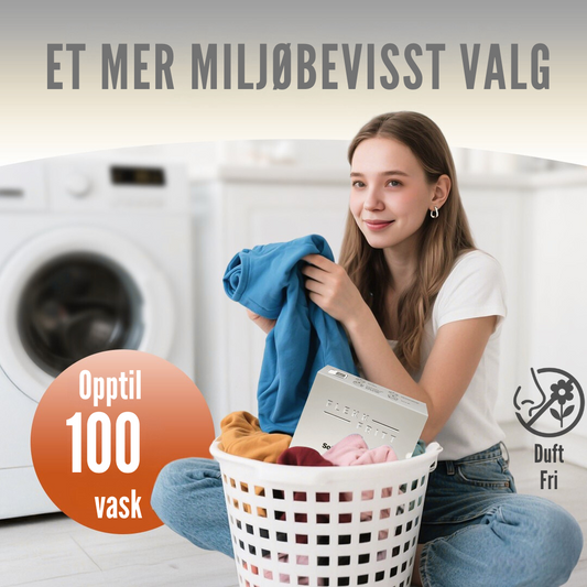 Flekkfritt Fabric Softener Sheets Sensitive Care 50stk <100 vask