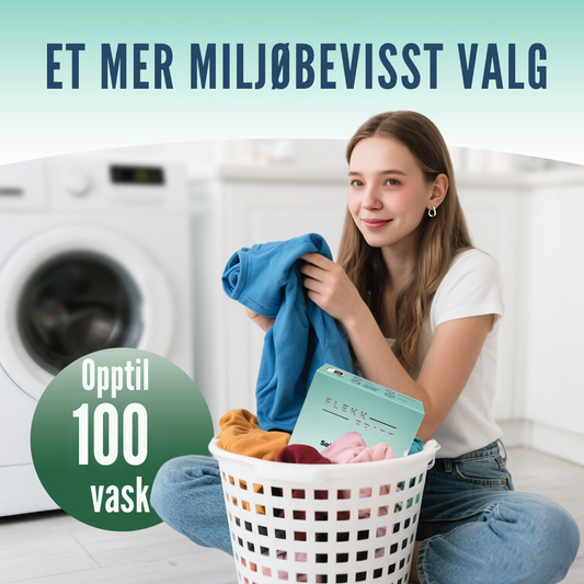Flekkfritt Fabric Softener Sheets Pure Linen 50stk <100 vask