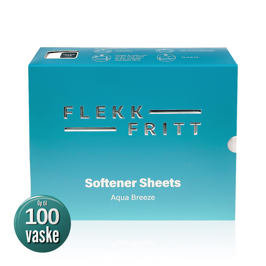 Flekkfritt Blødgøringsark - Aqua Breeze 50stk - op til 100 vask
